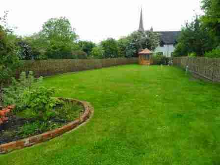 Woven willow fencing woven willow fencing