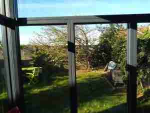Unmaximised View from kitchen