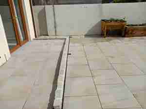 Porcelain wheelchair accesable ramp