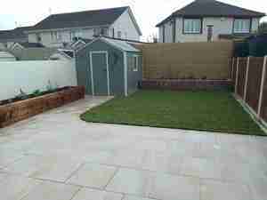 Wheelchair friendly garden