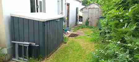 Image of old timber shed area